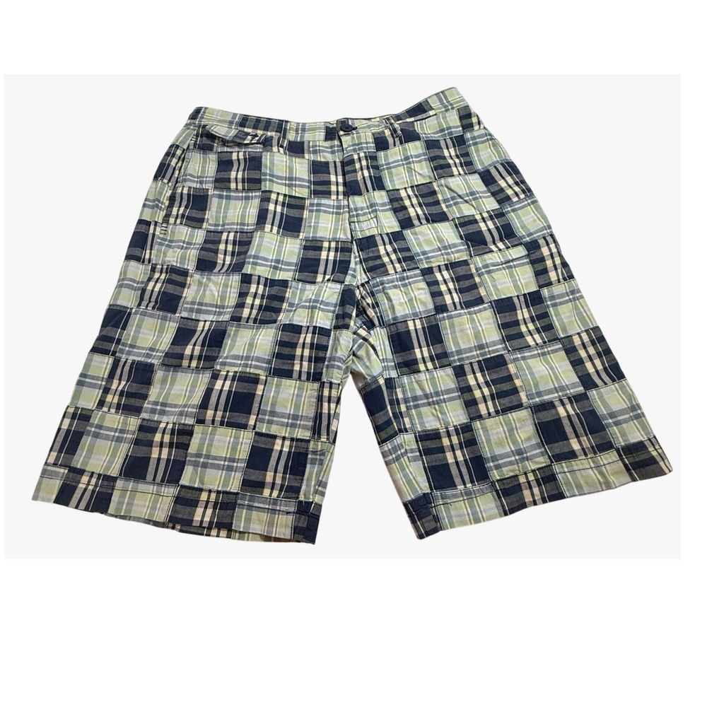 Canterbury Of New Zealand Shorts Mens Patchwork‎ Plaid Cargo